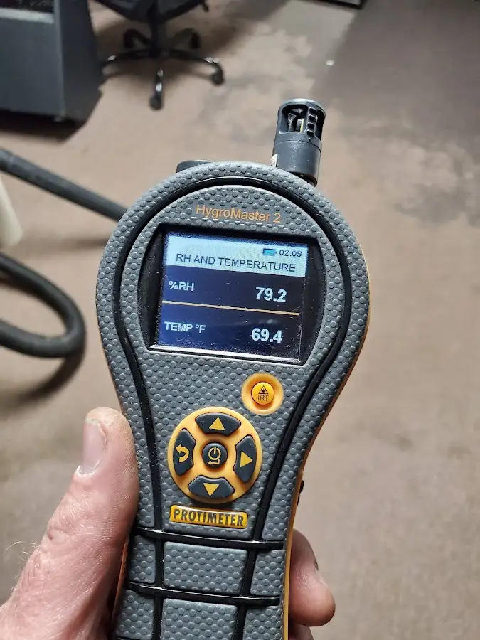 Moisture meter humidity assessment for Fire & Smoke Damage Restoration in Mills River